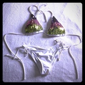 Victoria’s Secret Ombré Sequin Bikini